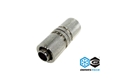 Bulkhead Fitting Compression Nickel 3/8 ID